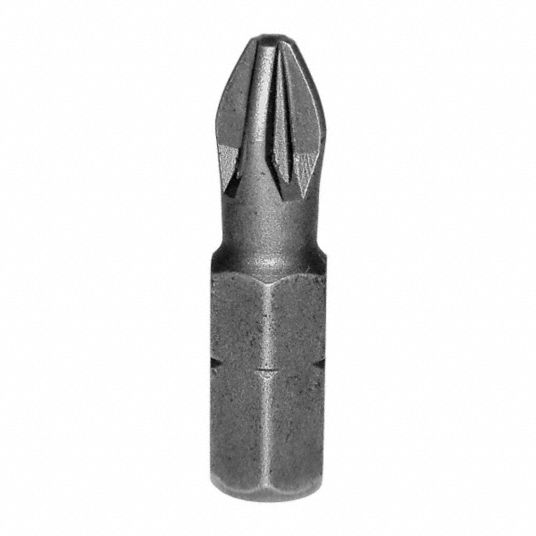 SK PROFESSIONAL TOOLS, #2 Tip Size, 2 in Overall Lg, Socket Bit ...