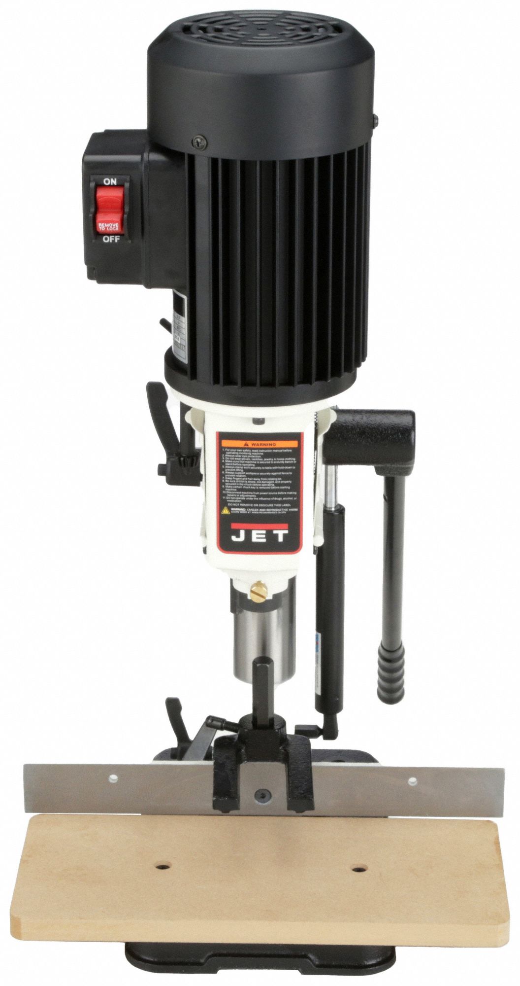 JET Bench Mortising Machine 115V, SinglePhase, 0.5 hp, 6 A, 1/2 in