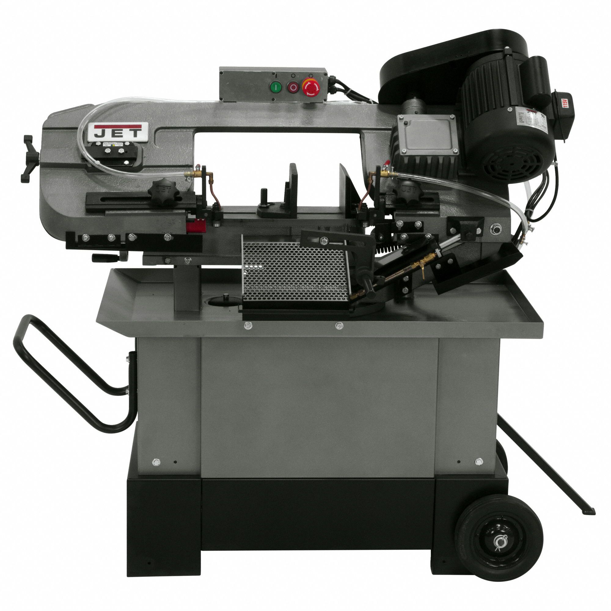 Jet Band Saw: Combo Horizontal Vertical, 115 230v Ac, 7 In X 10 1 2 In 