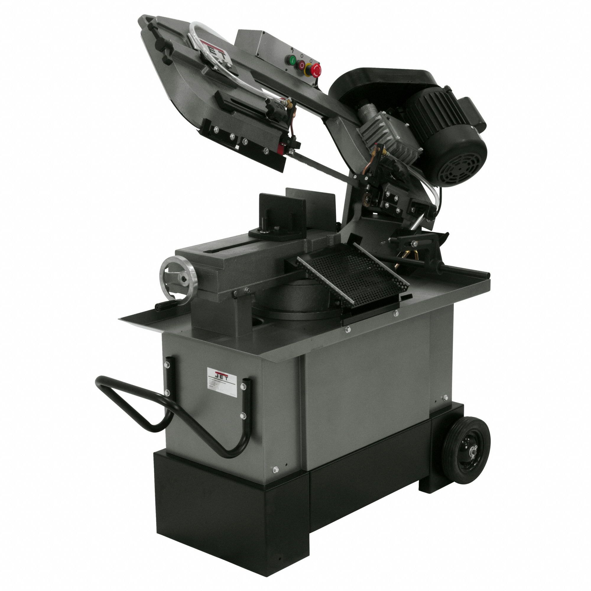 JET Band Saw: Combo Horizontal/Vertical, 115/230V AC, 7 in x 10 1/2 in ...