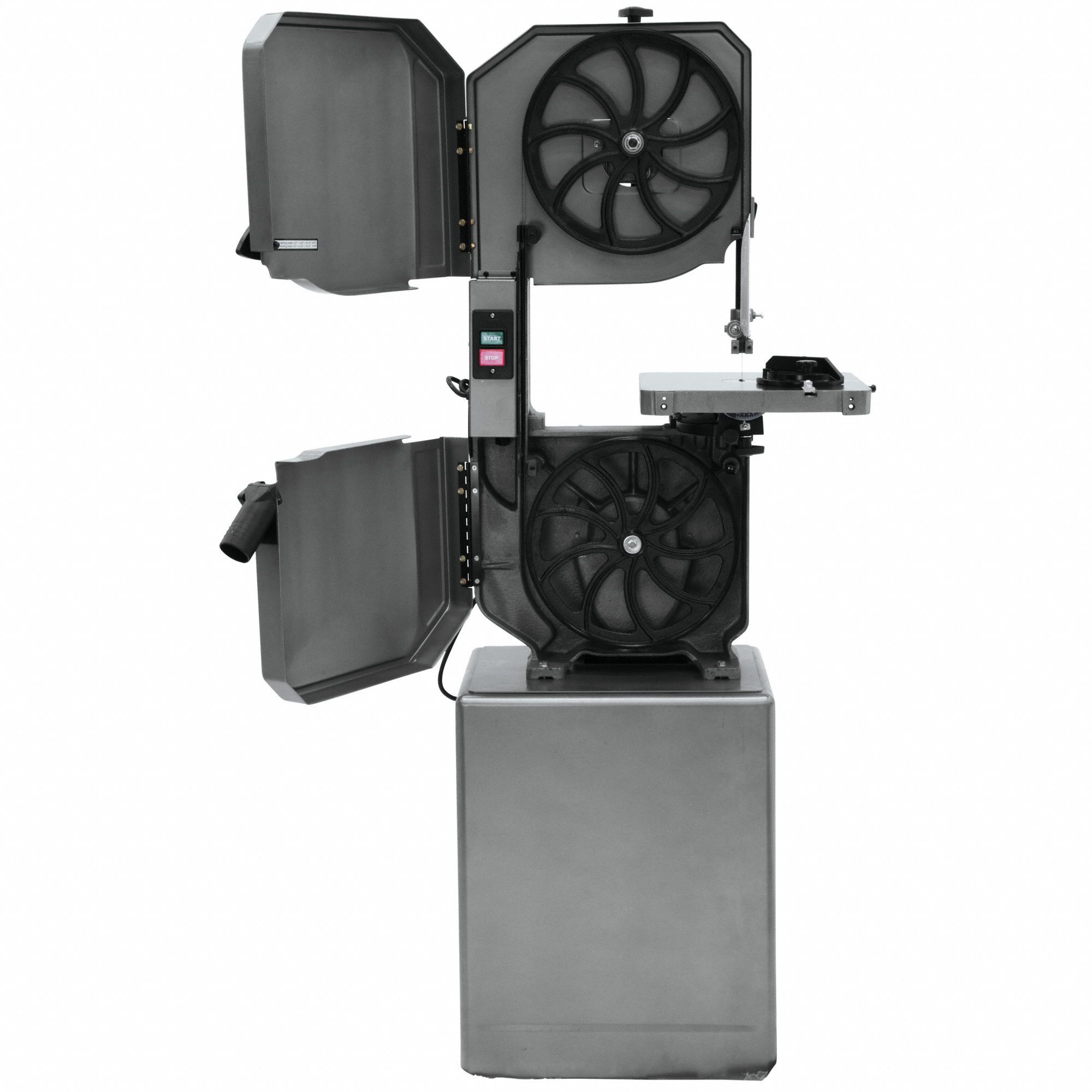 JET Band Saw 12 in Throat Dp Vertical, Metal 39 to 278/Wood 3,300