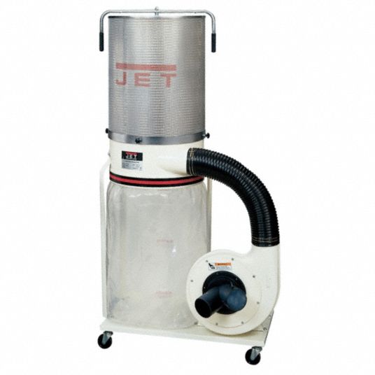 JET, 1,100 cfm Max. Flow (CFM), 8,464 fpm Op Velocity Range (FPM), Dust