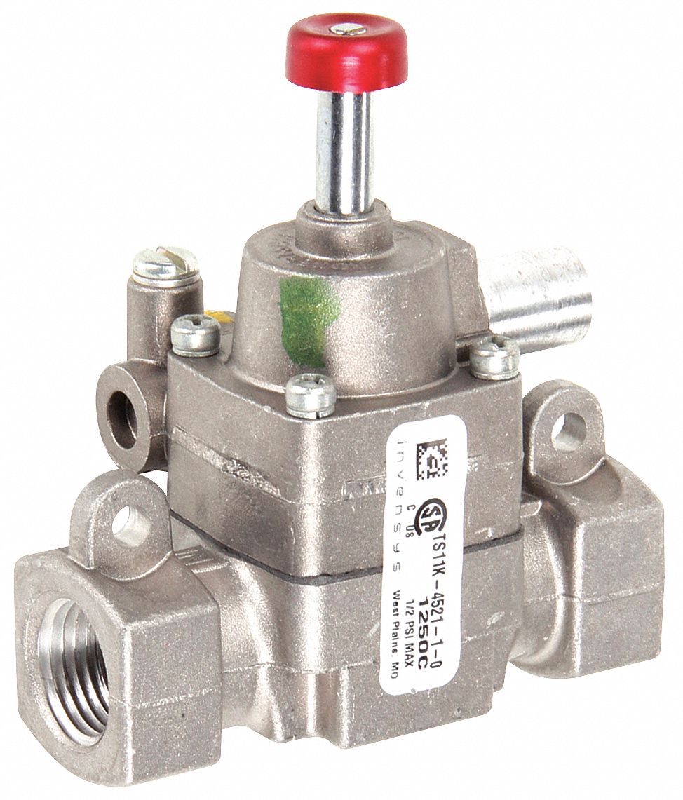 BAKERS PRIDE, Fits BAKERS PRIDE Brand, Thermomagnetic Safety Valve ...