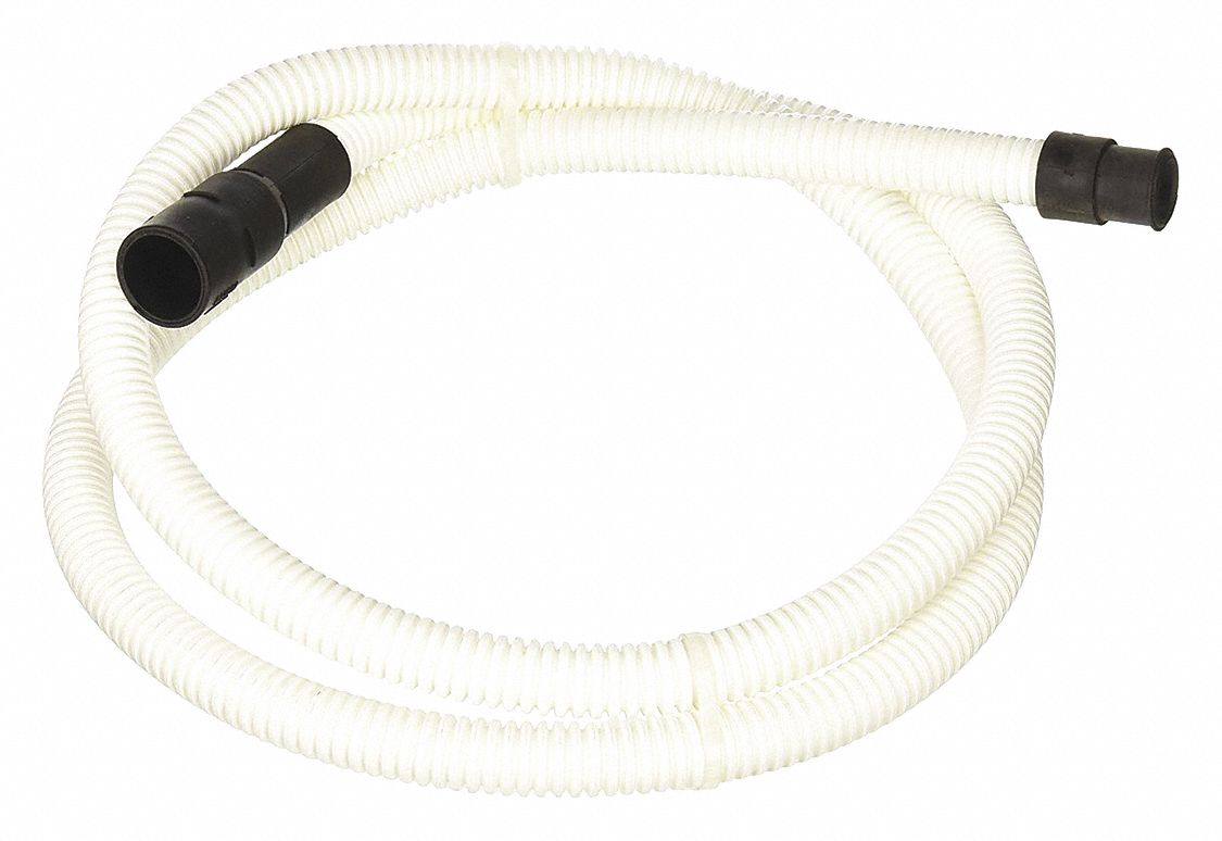 YUXIVCNE WD24X10065 Dishwasher Drain Hose Extension - 12 Foot Replacement For GE Models With 5/8 Or 7/8 Inch Outlets
