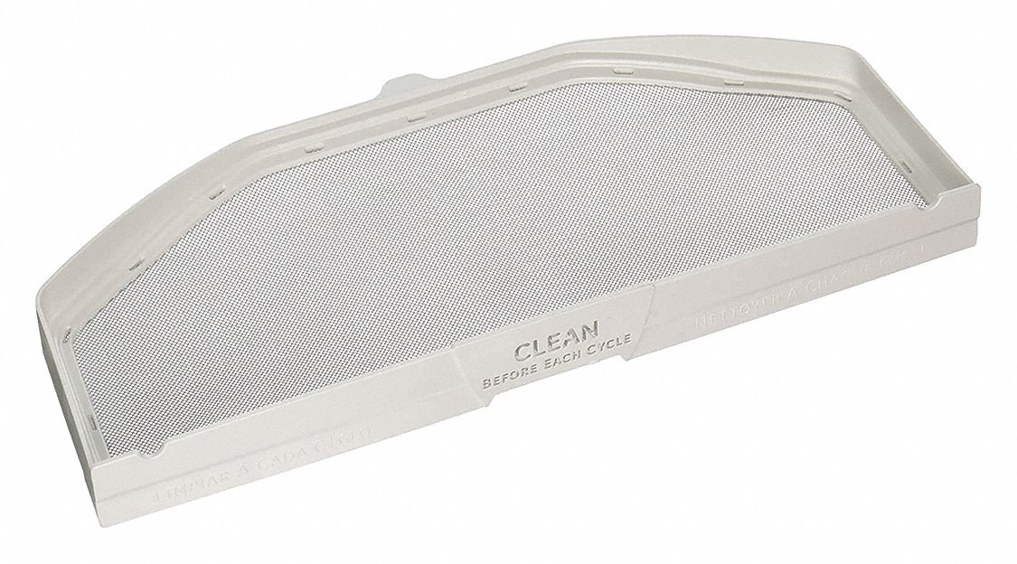 GE Dryer Lint Filter, Fits Brand GE 42WZ22WE18M24 Grainger