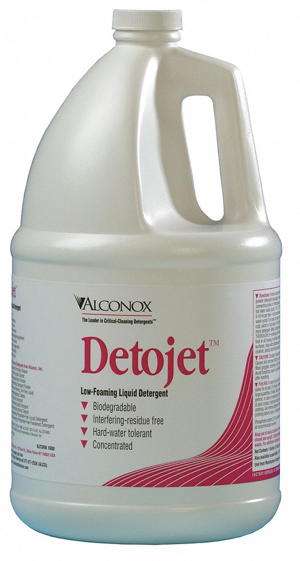 Detergent: 55 gal Container Size, Liquid, 12.4 pH Max pH Level, Unscented, Drum