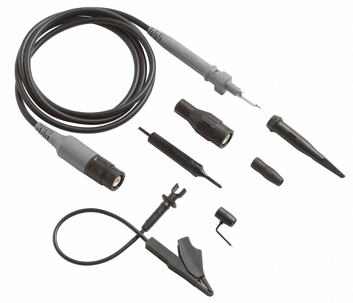 FLUKE Voltage Probe, 500 MHz, 300V, Gray 42X226VPS510G Grainger