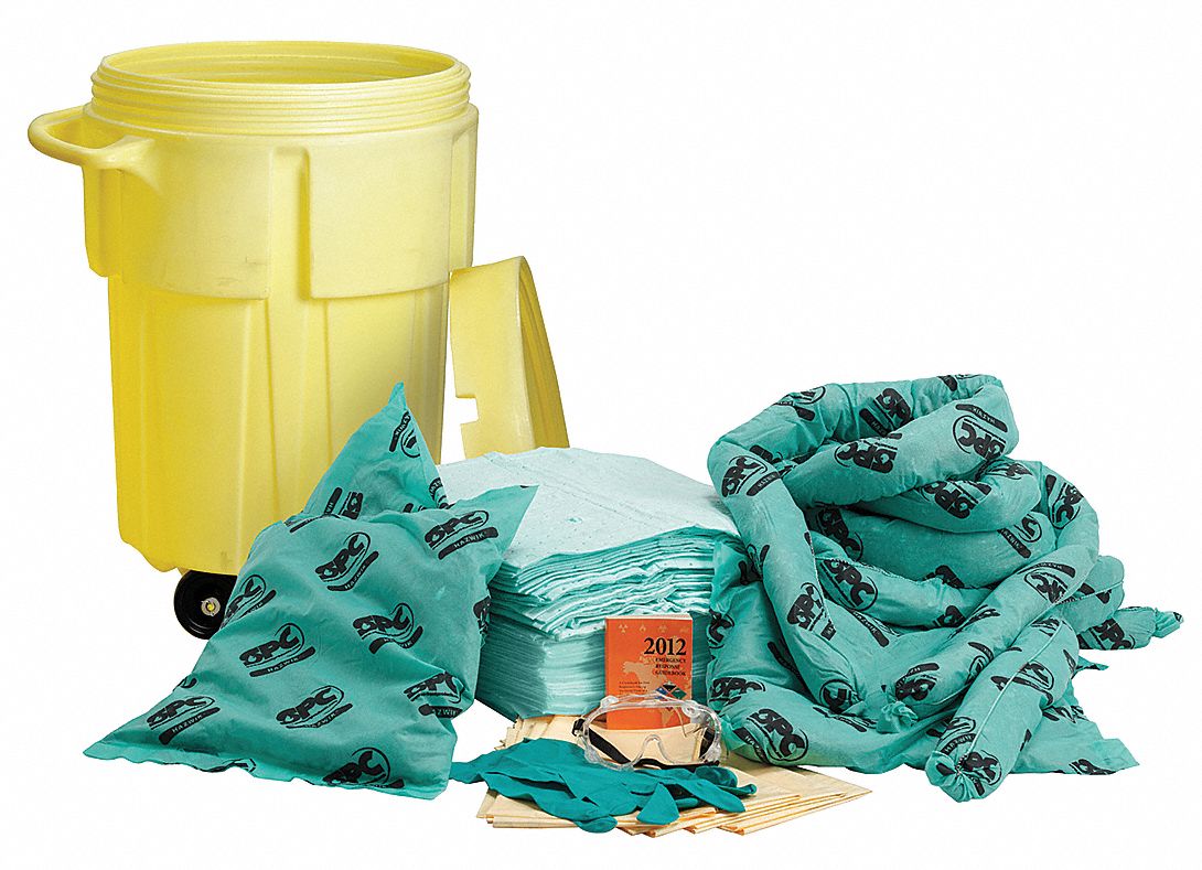Spill Kit,  Chem/Hazmat,  Yellow