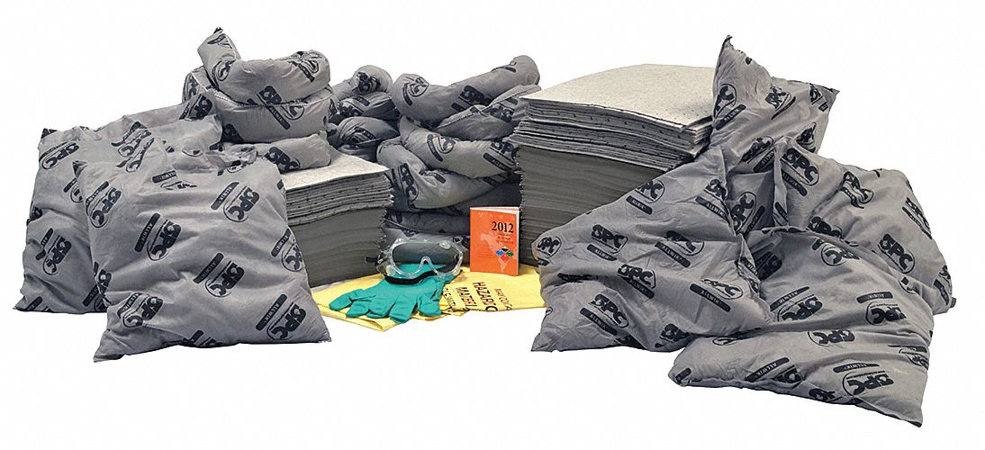 Spill Kit Refill,  Universal,  Gray