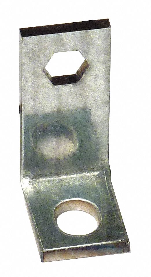 ASHLAND CONVEYOR Conveyor Roller Mounting Bracket, L-Bracket, Bolt-On ...