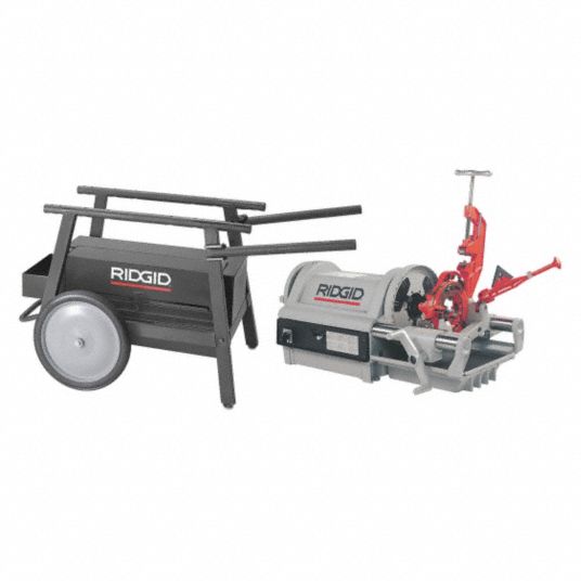 Ridgid 1224 deals pipe threading machine