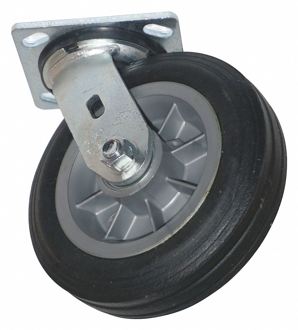 Swivel Caster Precision Wheel 6": For 44ZC63/44ZC70/44ZC71, Fits Power Breezer Brand