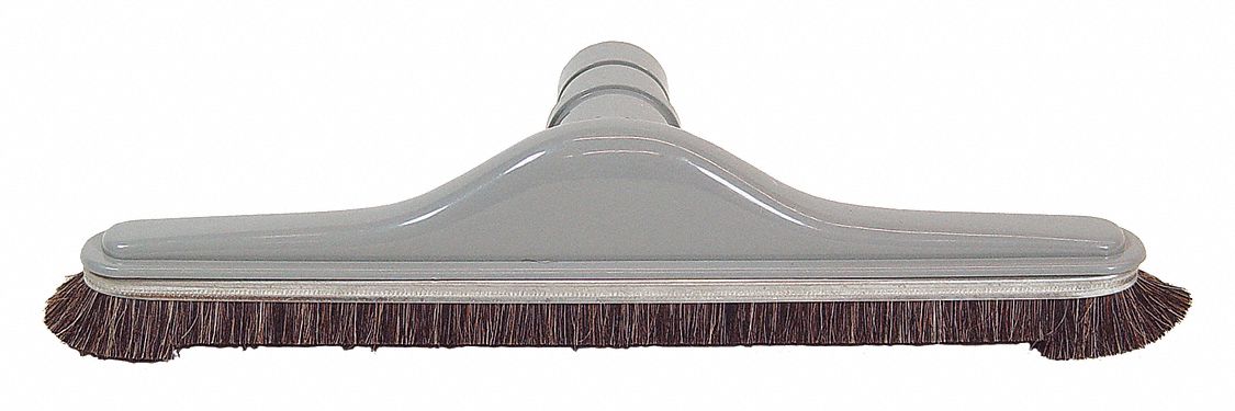 Dust Brush: Plastic, For 1 1/2 in Hose Dia, 14 1/2 in Lg, 3 1/2 in Wd, 3 3/4 in Dp, Std