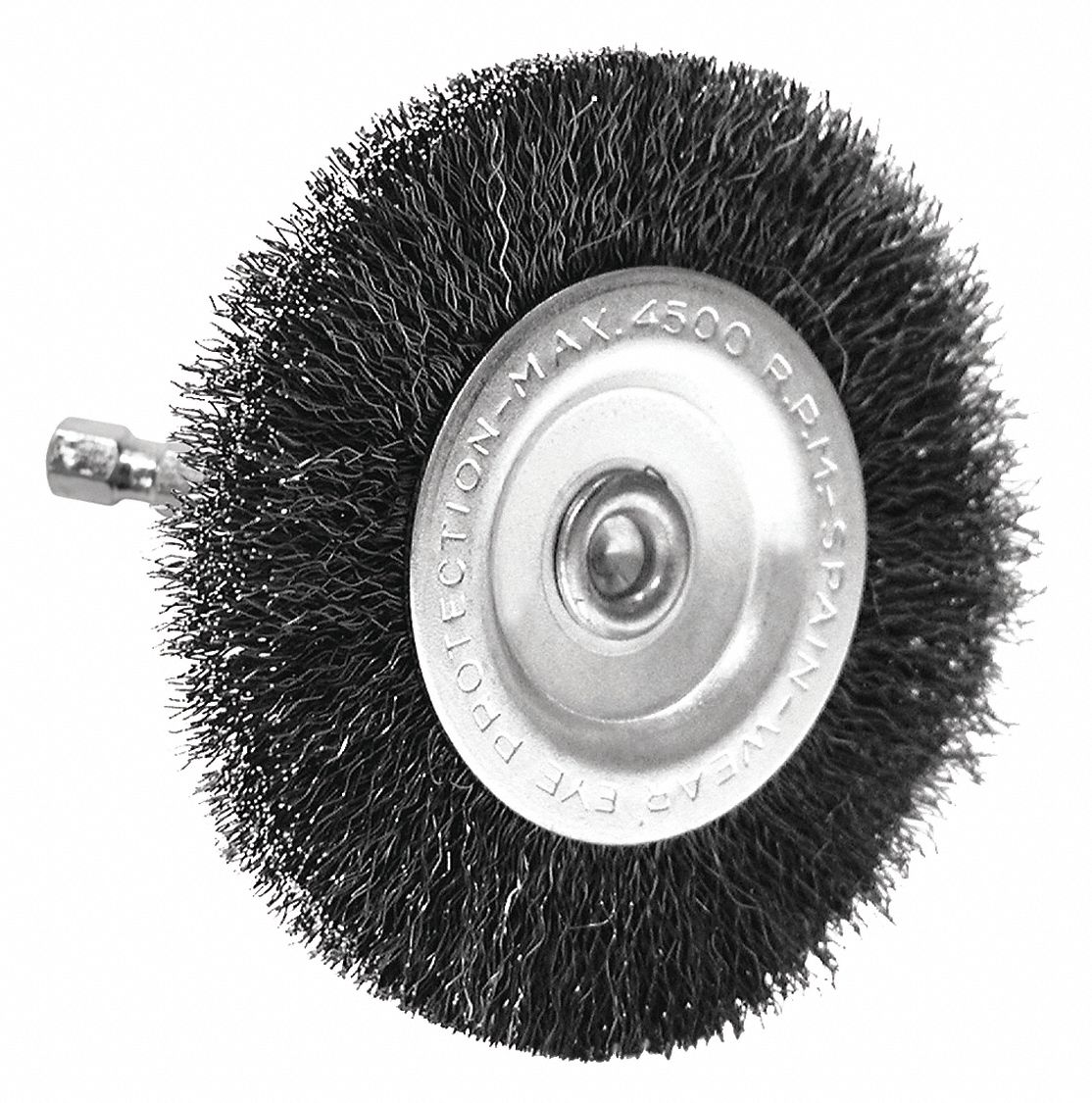 Century drill and tool crimped radial wire brush 4 in coarse 42zk61