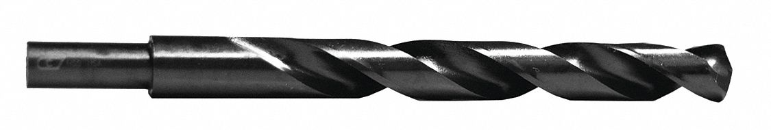 Black Oxide Drill Bit, 3/8in., 13/32in.