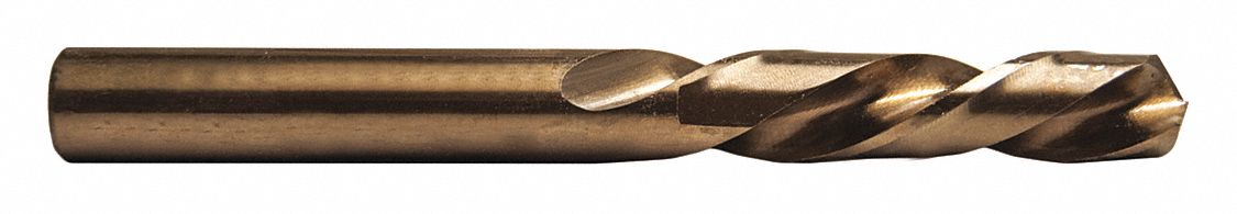 Left Hand Cobalt Jobber DrillBit, 15/32in