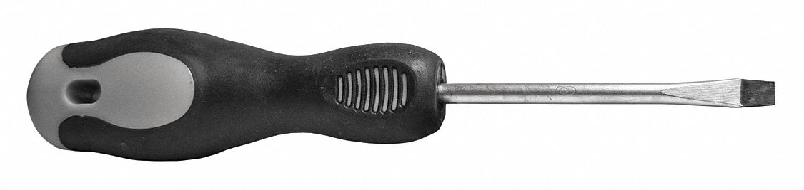 Slotted Screwdriver, 1/8 x 3 in.