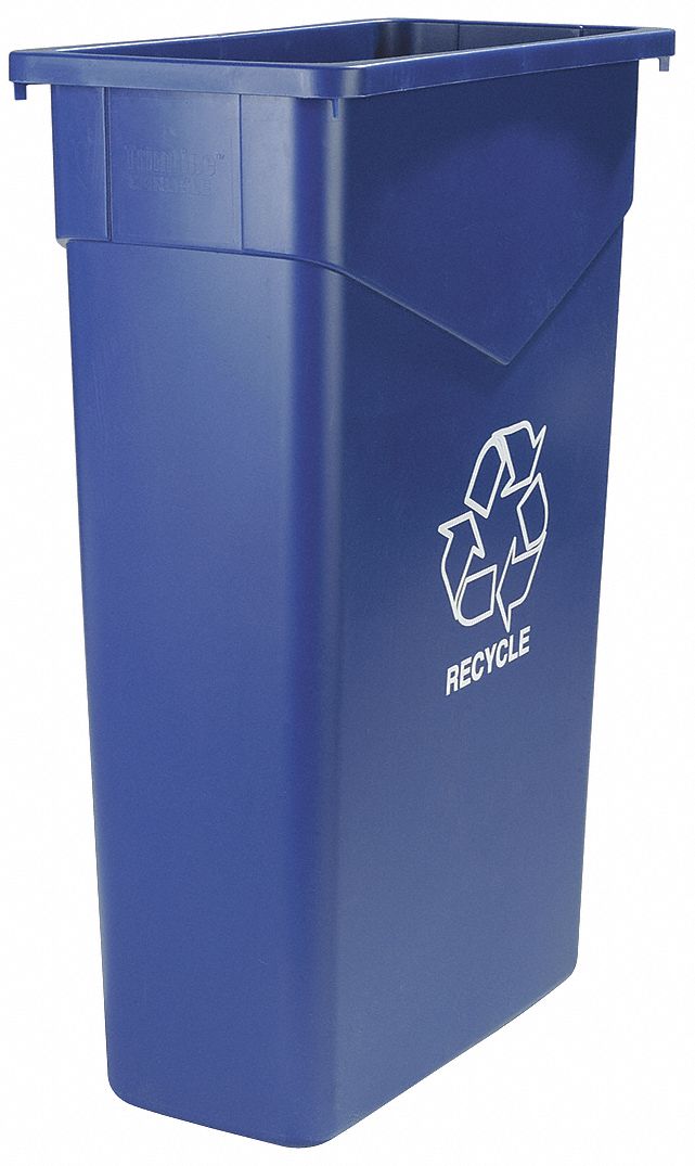 Rectangle Recycle Can,
