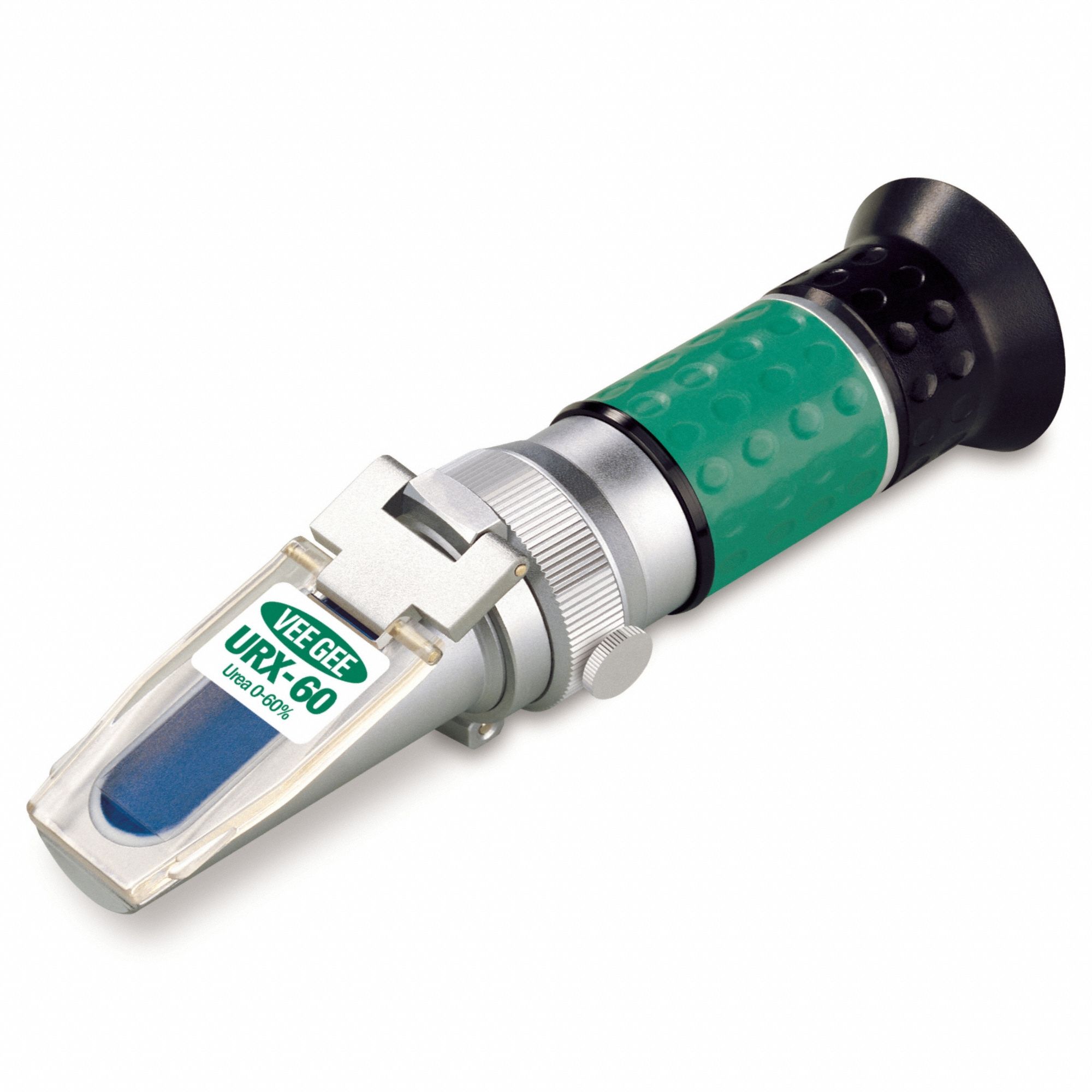 Refractometer: Urea, +/-0.5% Accuracy, Manual, Analog, 5 3/4 in Overall Dp, 0.005