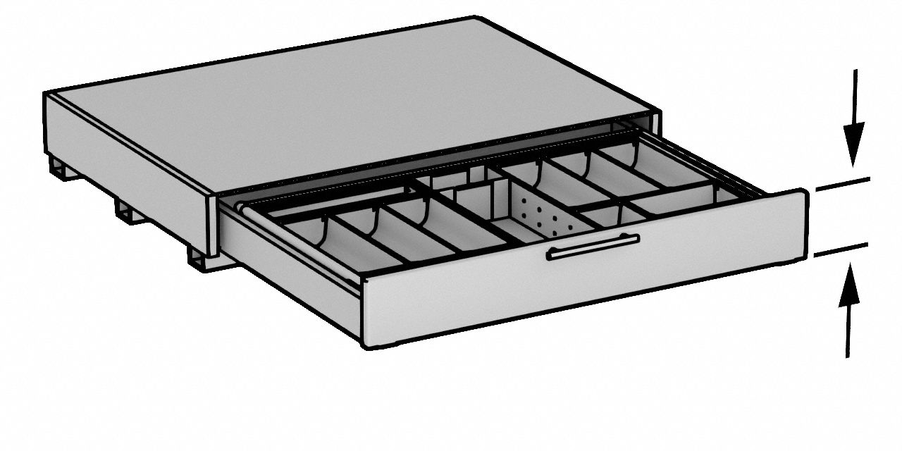 ★ジョーノ★リフトバウンド BOX W-01x3,W-02×3 計6BOX CRESCENT JOBOX, Aluminum, 12 in Ht, Truck or Van Door Storage Tray