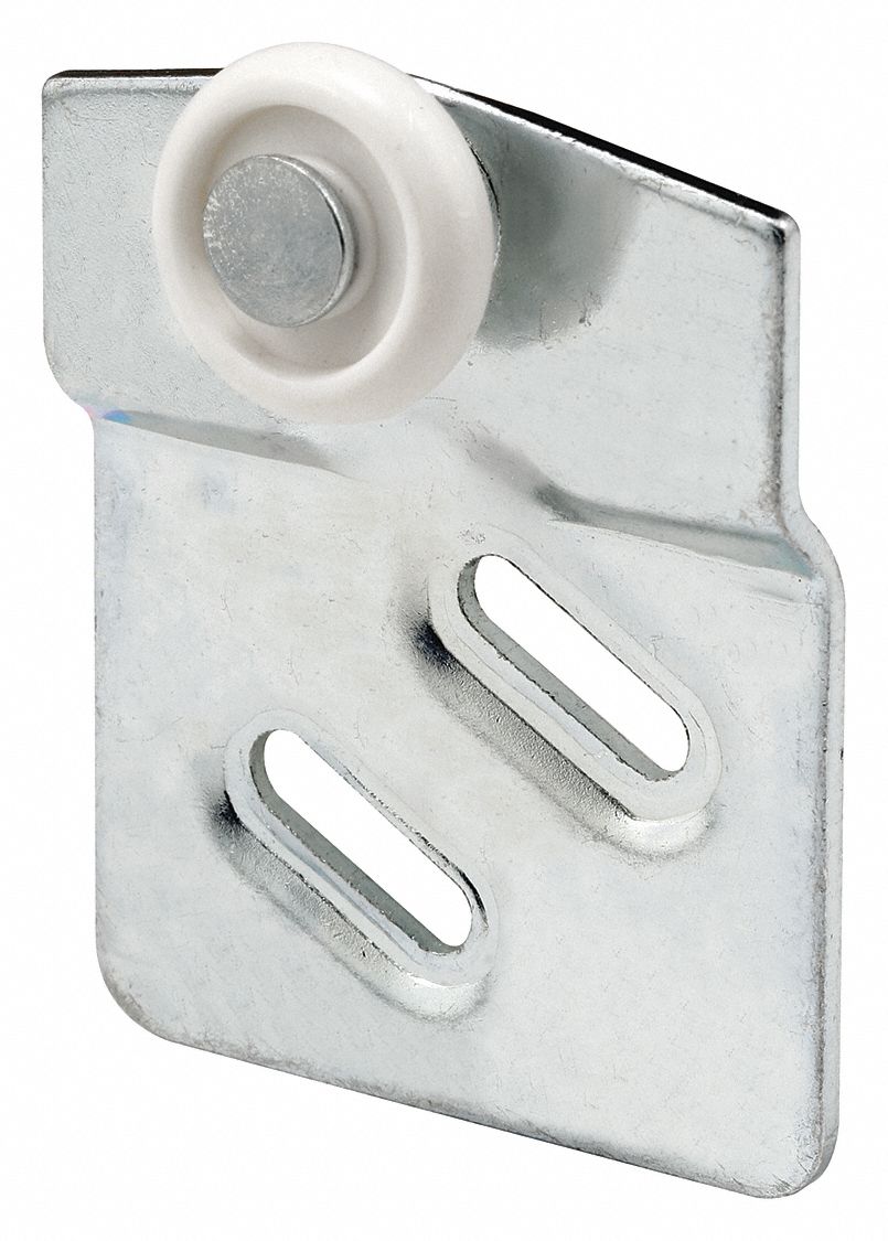 Roller: 2 1/2 in Lg, 3 3/4 in Wd, 60 lb Max Wt, 1 PR