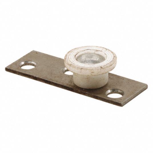 PRIMELINE Closet Door Top Roller Guide, BiFold Door, Nylon, Unfinished, 3 53/64 in Length (In