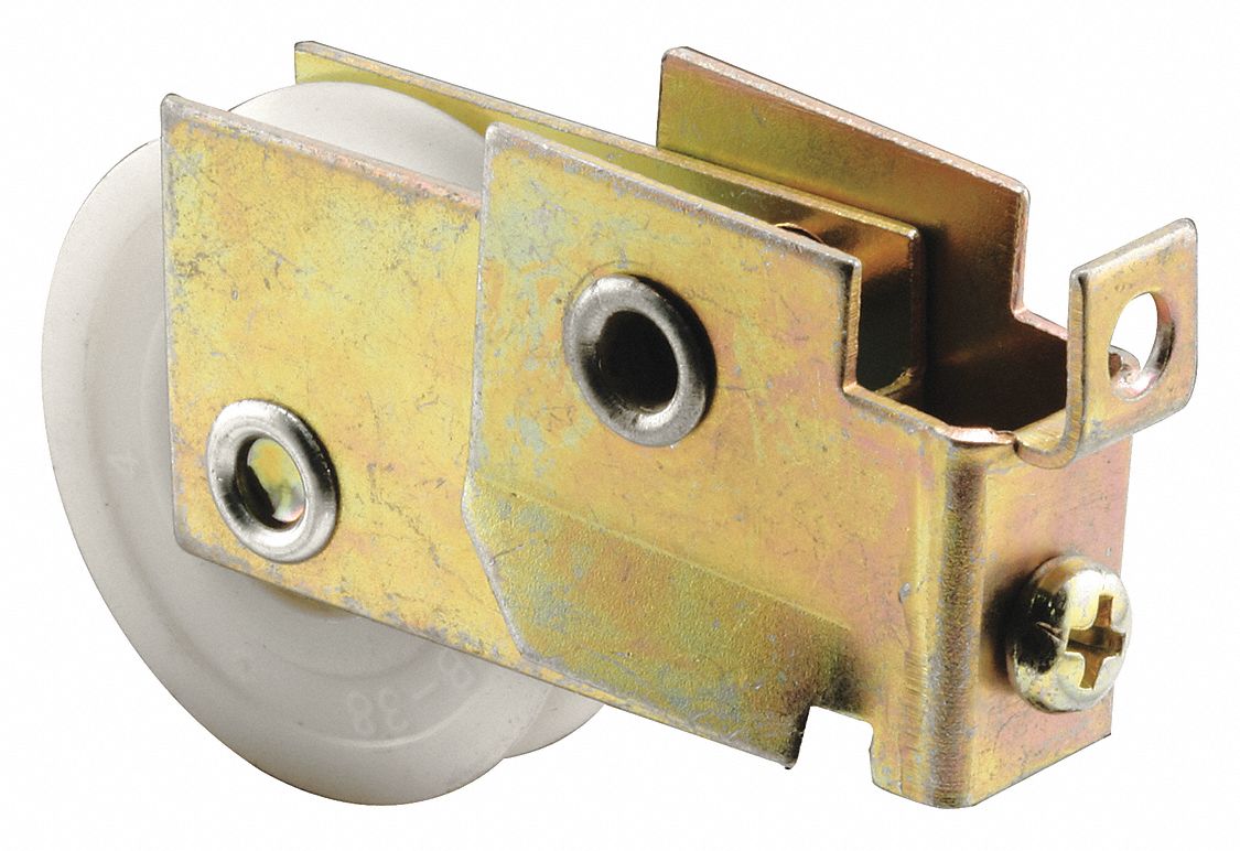 Roller: 1 1/4 in Lg, 3 13/16 in Wd, 60 lb Max Wt