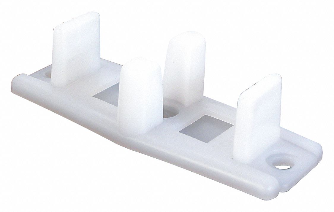 PRIMELINE, Sliding Door, Nylon, Closet Door Guide 430Y64N 7294 Grainger