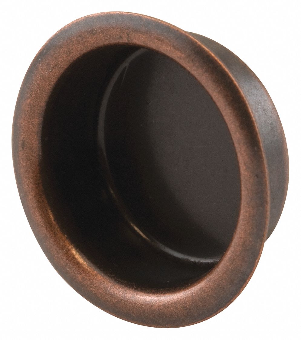 Tray Pull: Snap-In, Brass, Gold, Tray, 4 PK