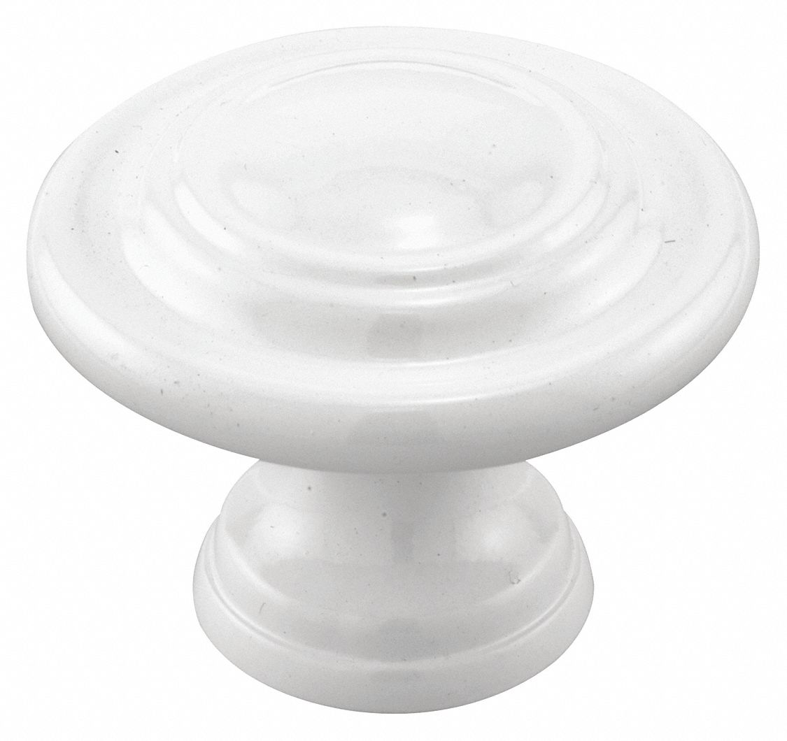 Primeline Closet Door Pull Knob Bi Fold Door Plastic Unfinished