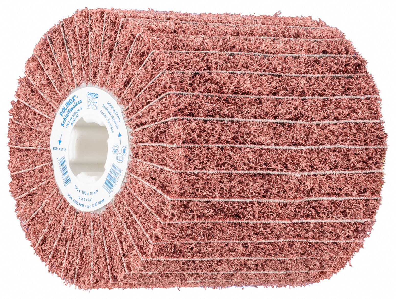 Finishing Drum Polinox,