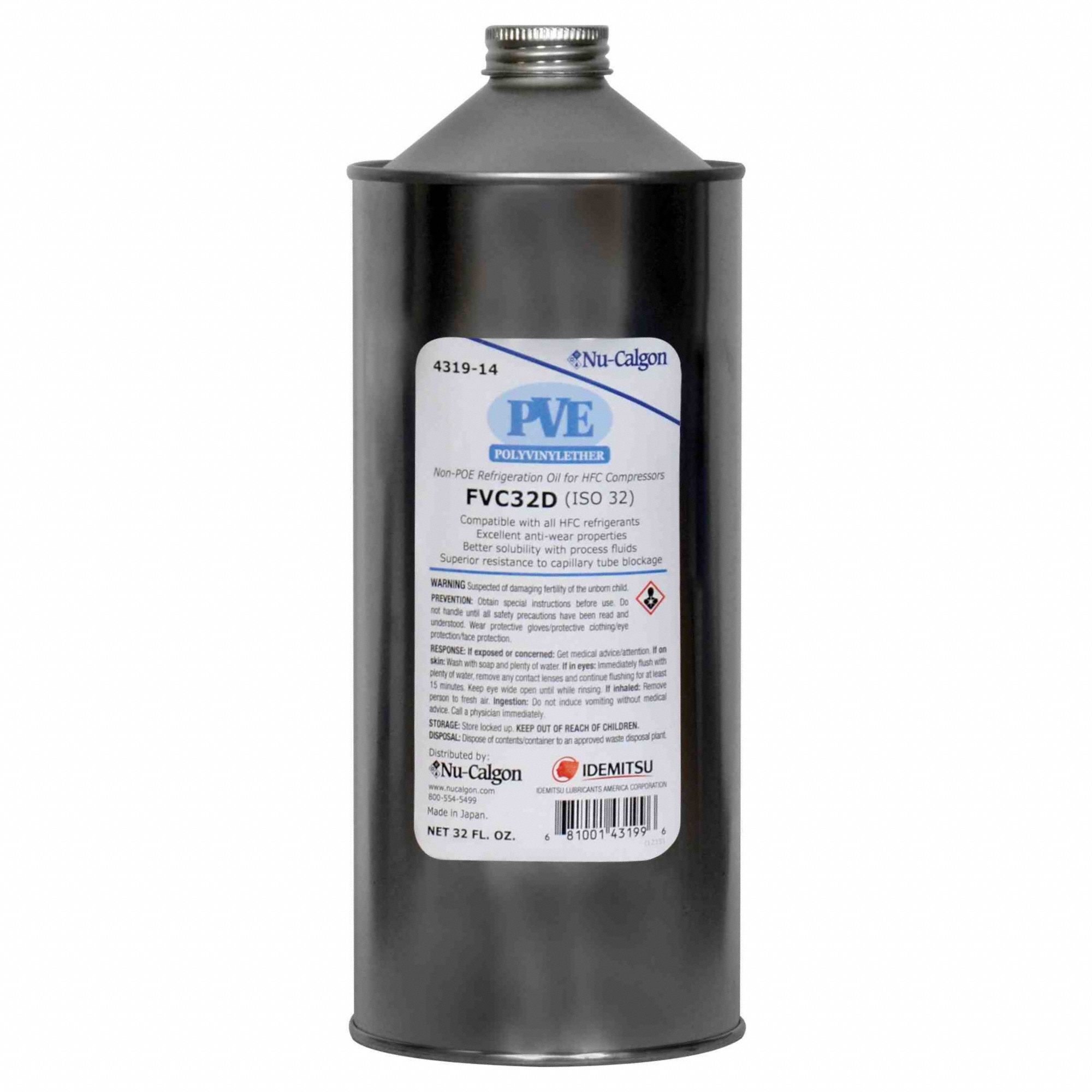 Synthetic Oil 32 oz Can Clear