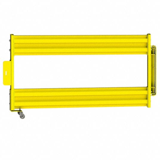 GARLOCK SAFETY SYSTEMS, Steel, For 120 in Opening Wd, Swing Gate ...
