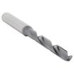 TiAlN-Coated Helical-Flute Non-Coolant-Through Solid Carbide Jobber-Length Drill Bits with Straight Shank