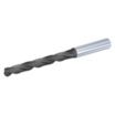 AlTiN-Coated Spiral-Flute Coolant-Through Solid Carbide Jobber-Length Drill Bits with Straight Shank