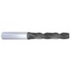 Letter-Size AlCrN-Coated Spiral-Flute Coolant-Through Solid Carbide Jobber-Length Drill Bits with Straight Shank
