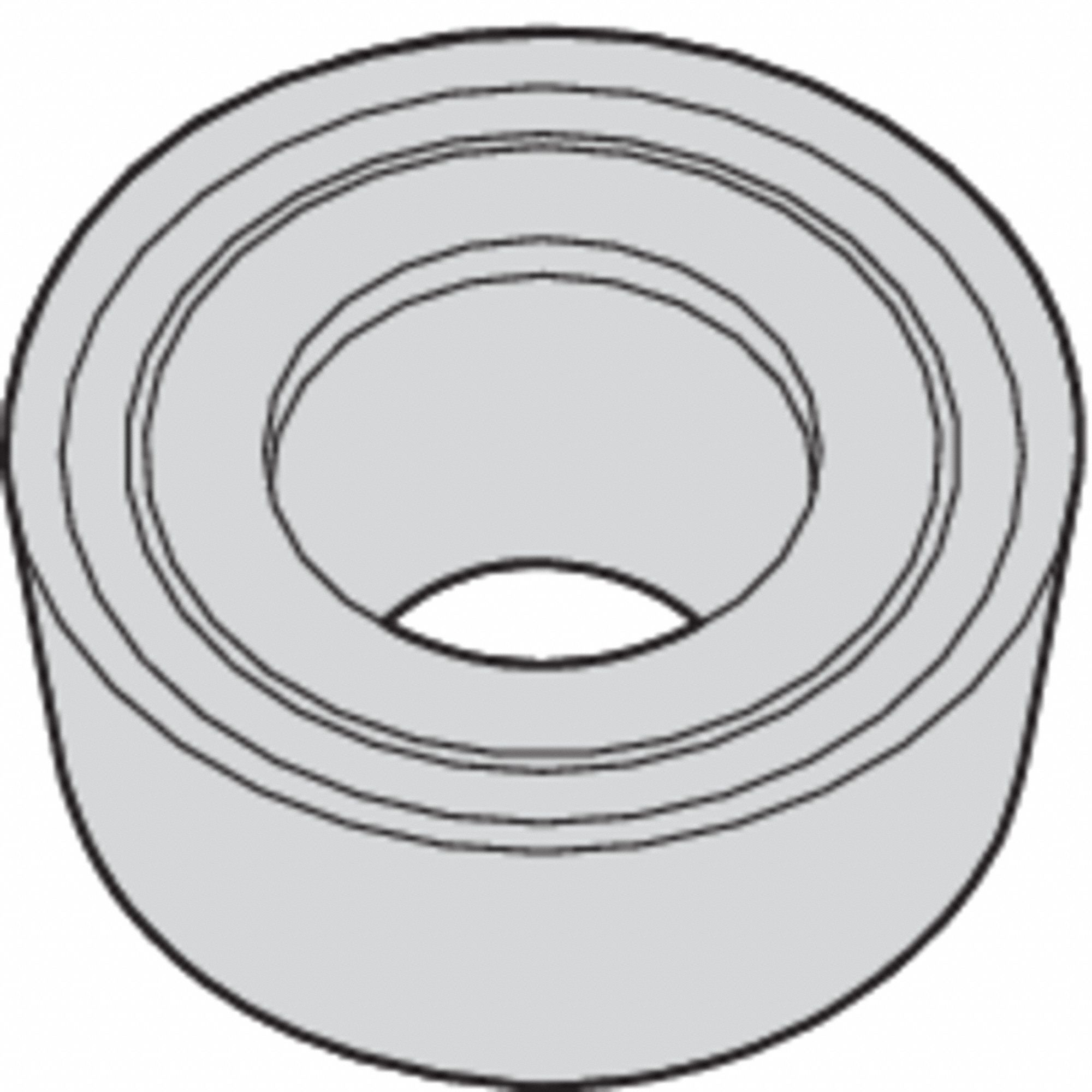 WIDIA, 0.315 in Inscribed Circle, Neutral, Turning Insert 433A67