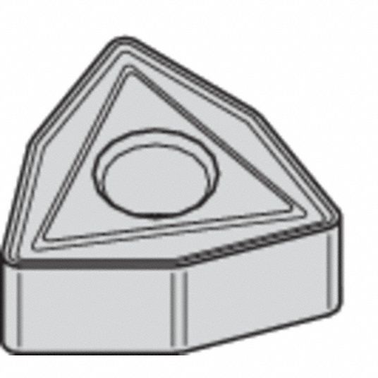WIDIA, 1/2 in Inscribed Circle, Neutral, Turning Insert