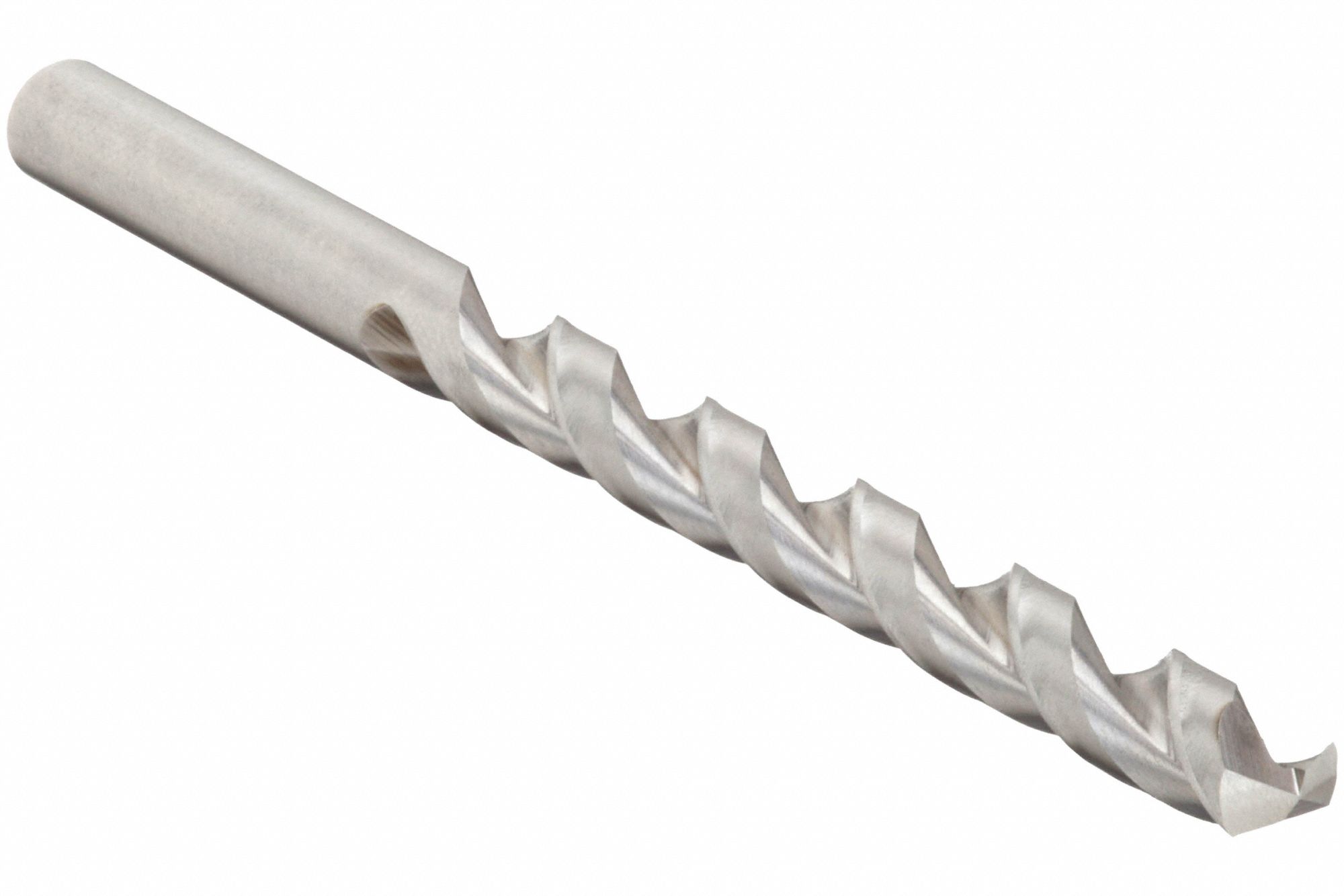 JOBBER LENGTH DRILL BIT, 27/64 IN DRILL BIT SIZE, 3-15/16 IN FLUTE L, 8XD, SPIRAL