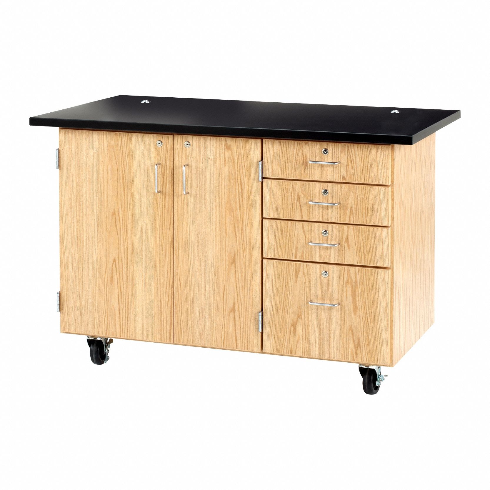 Mobile Demo Center, Red, 36 in Overall L.