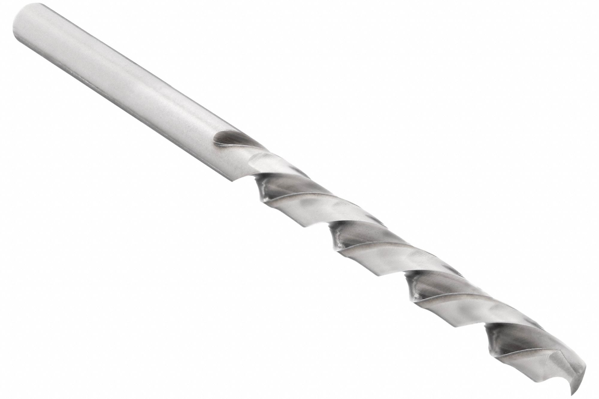 JOBBER LENGTH DRILL BIT, LEFT HAND, ⅛ IN DRILL BIT SIZE, 1⅝ IN FLUTE L, HSS