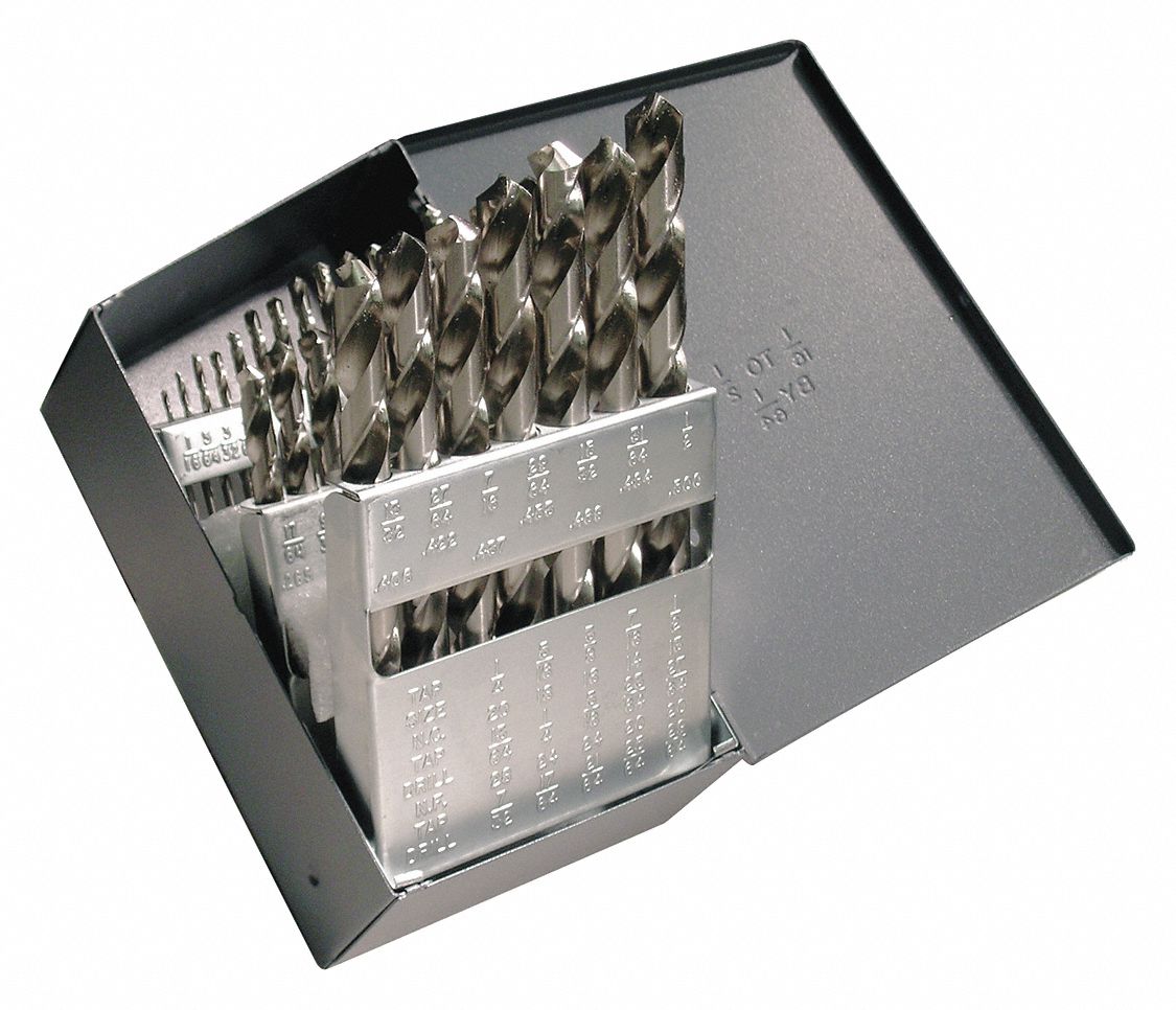 Jobber Drill Set 29 pc HSS
