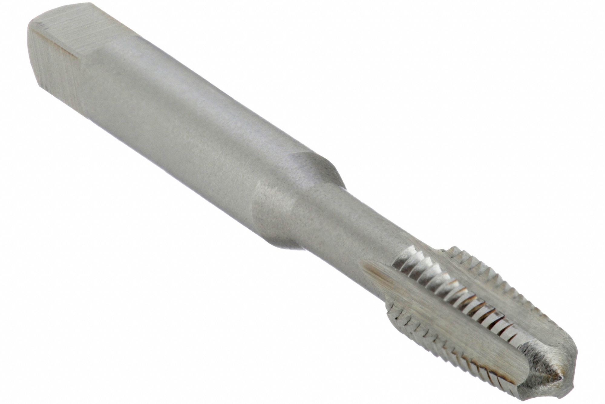STRAIGHT FLUTE TAP, #10-24 THREAD, ½ IN THREAD L, 2⅜ IN L, TAPER, HIGH SPEED STEEL