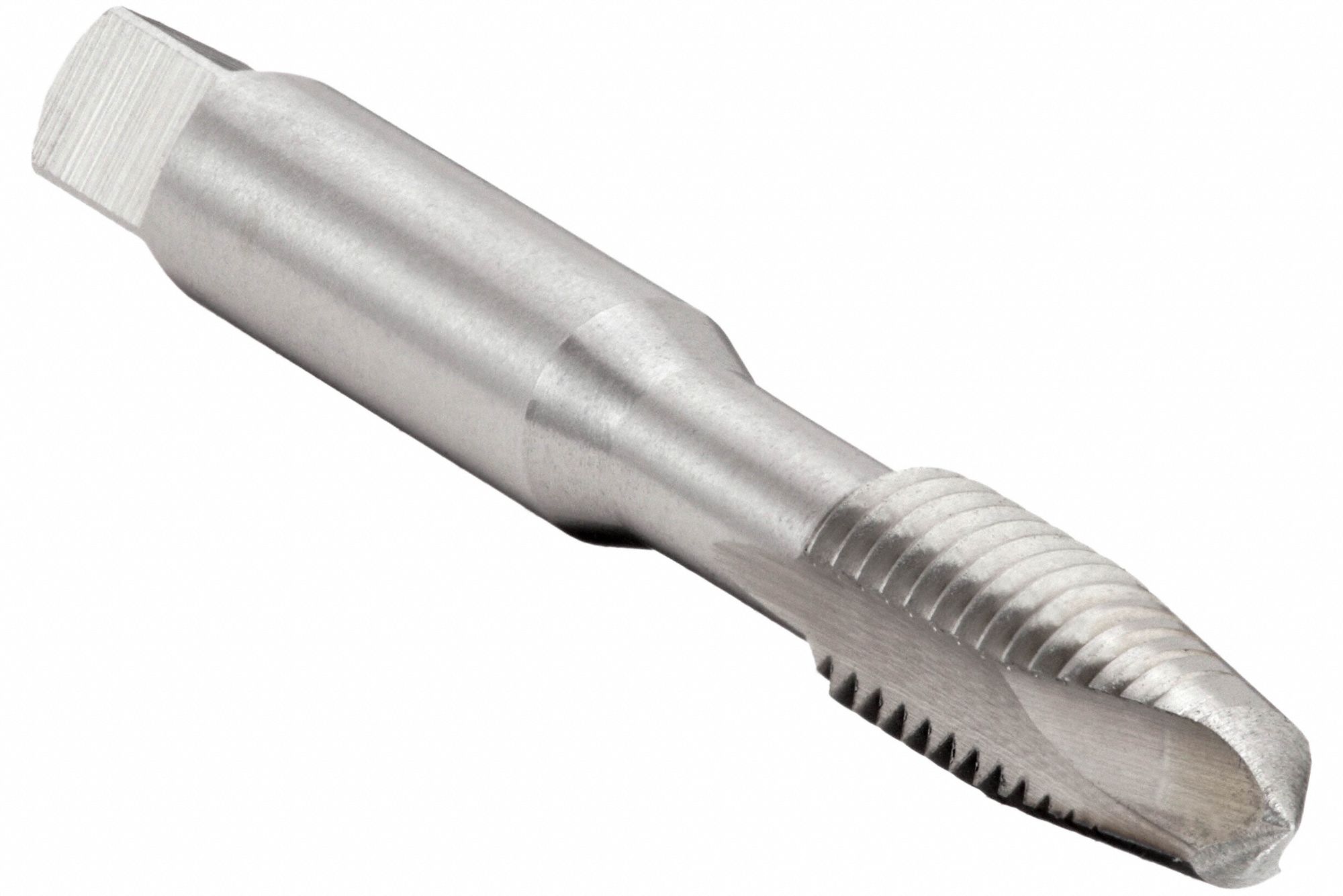 HAND TAP, SPIRAL POINT, LOW SHEAR, BRIGHT, 5/16"-18 UNC, 2 23/32 IN L, HIGH SPEED STEEL