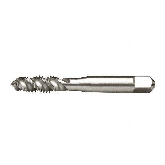 Cleveland Spiral Flute Tap Thread Size 1 4 Unc Overall Length 2 1 2 In High Speed Steel 435v46 C Grainger