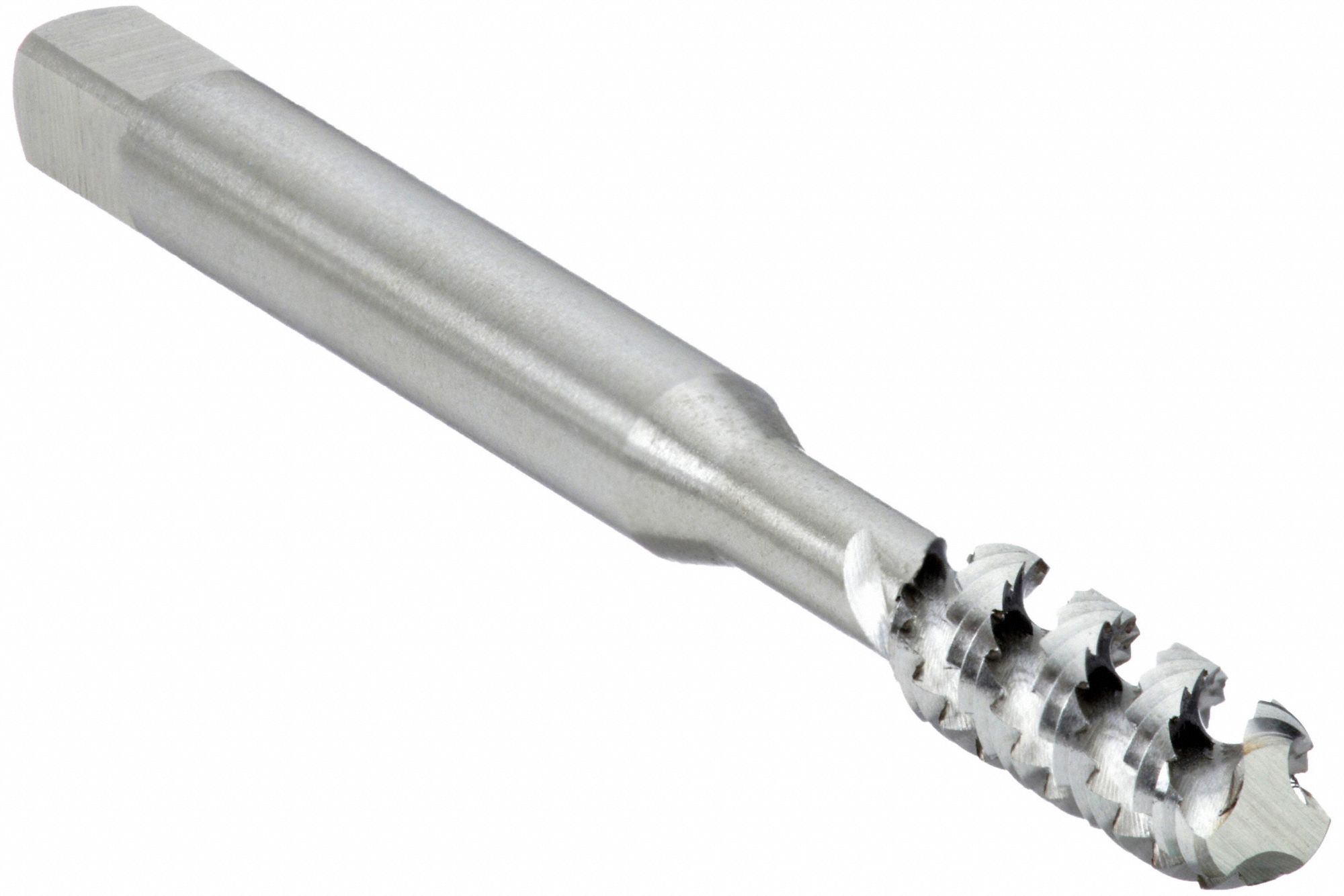 SPIRAL FLUTE TAP, ¼"-20 THREAD, ⅝ IN THREAD L, 2½ IN L, BOTTOMING, HIGH SPEED STEEL