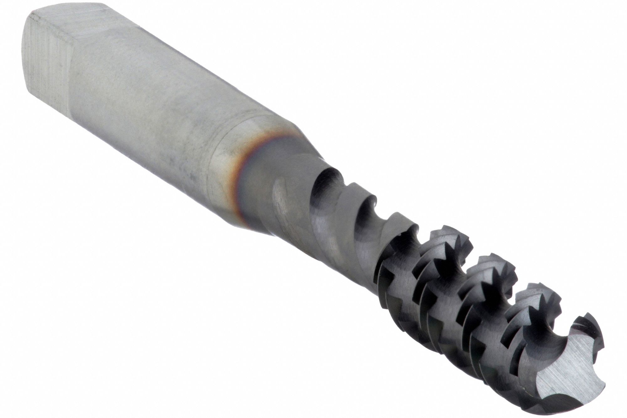 Spiral Flute Tap: M3x0.5 Thread Size, 7.87 mm Thread Lg, 49.28 mm Overall Lg, Bottoming