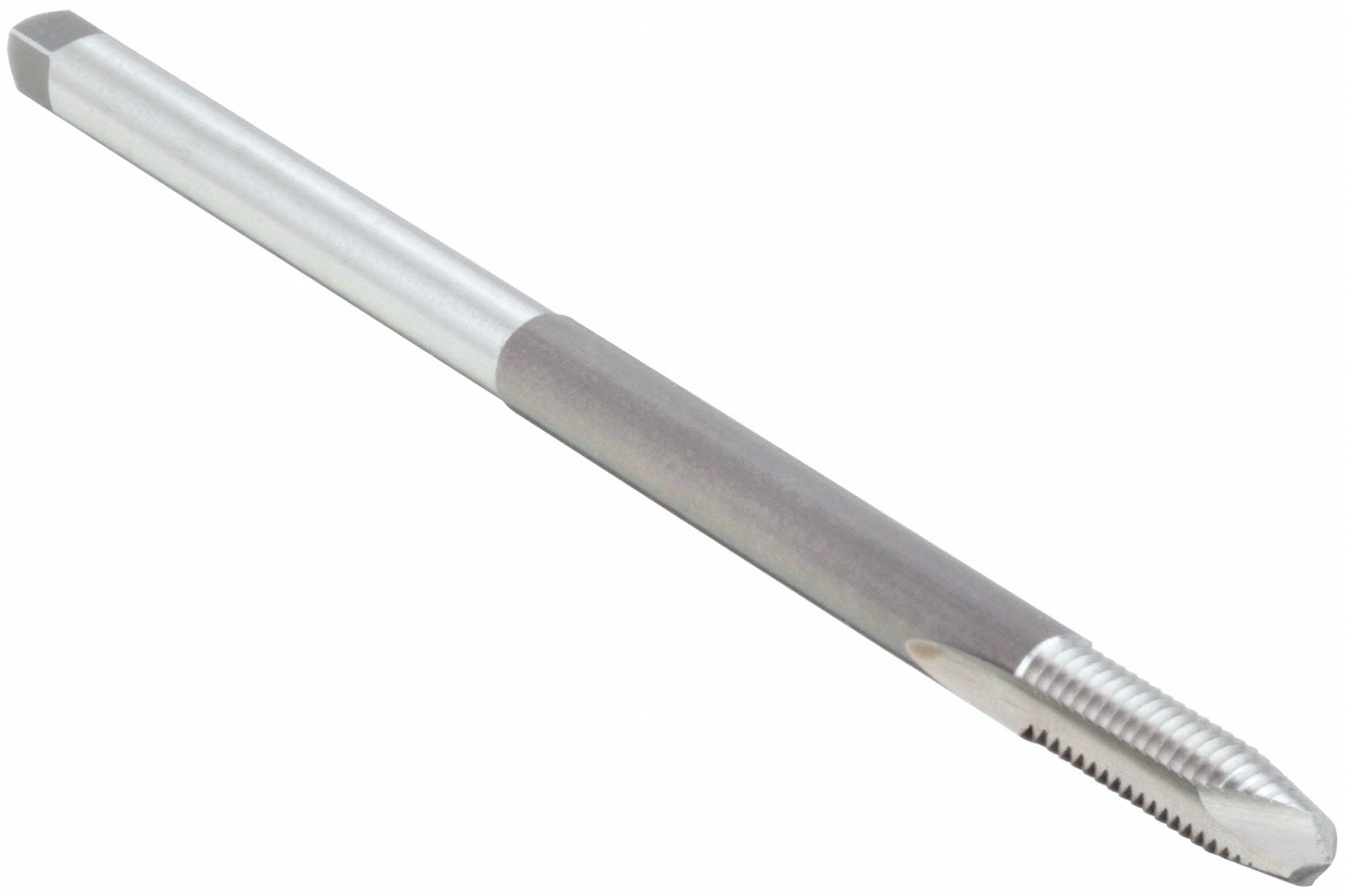 Spiral Point Tap: #10-24 Thread Size, 7/8 in Thread Lg, 6 in Overall Lg, Plug, Right Hand