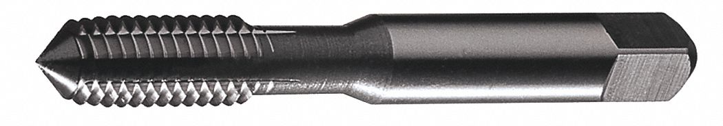 Thread Forming Tap: High Speed Steel, Bright (Uncoated), 1/2"-13 Thread Size, Plug