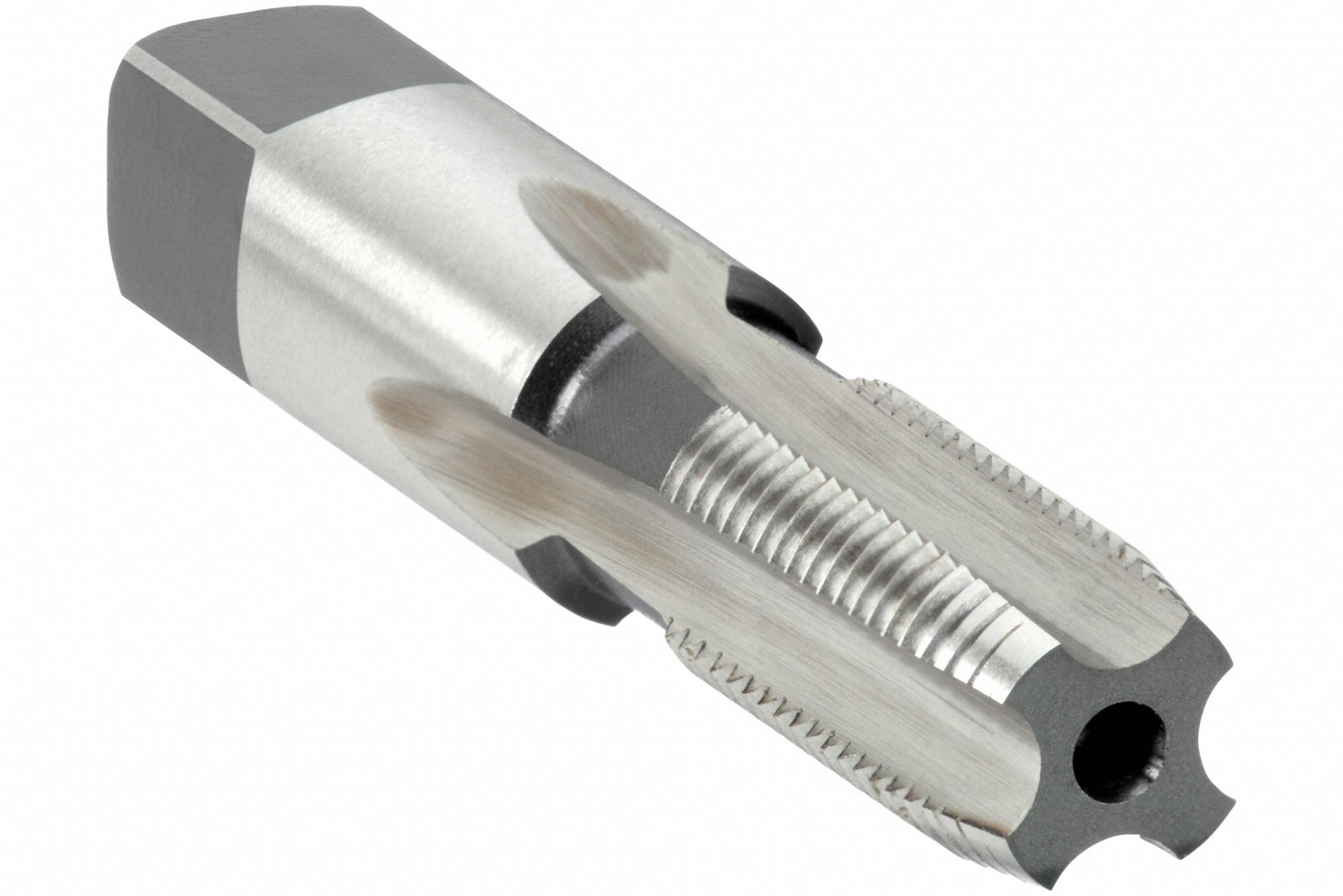 Pipe and Conduit Thread Tap: 1/2"-14 Thread Size, 1 3/8 in Thread Lg, 3 1/8 in Overall Lg